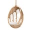 Baxton Studio Umika Modern Bohemian Natural Brown Rattan Hanging Chair 226-13119-ZORO - alternate 1